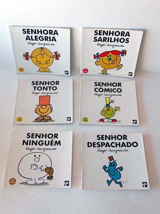 Livros da coleção - Senhoras e Senhores