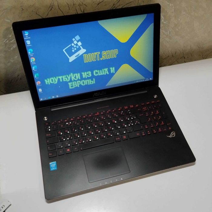 Крутой ноутбук Asus Rog N550JK | видео 2 гб|Core i7 | 8/250 SSD