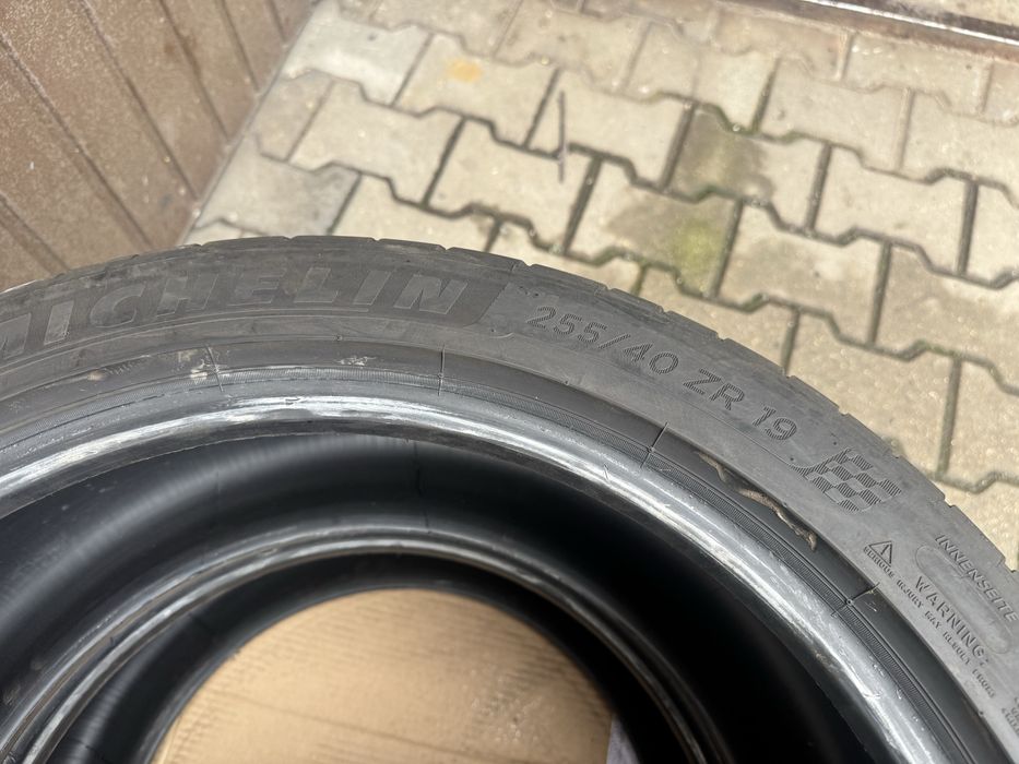 2x 255/40 r19 zr19 Michelin Pilot Sport 4S opony letnie para