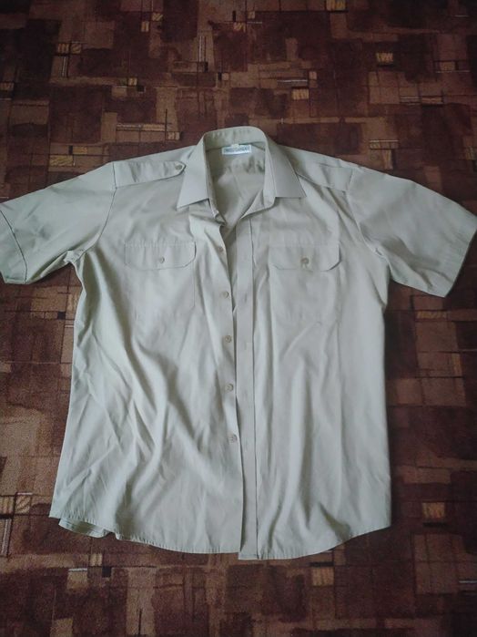 koszula wojskowa khaki krótki rękaw