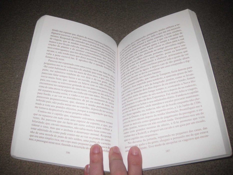 Livro "Viagens de Gulliver" de Jonathan Swift