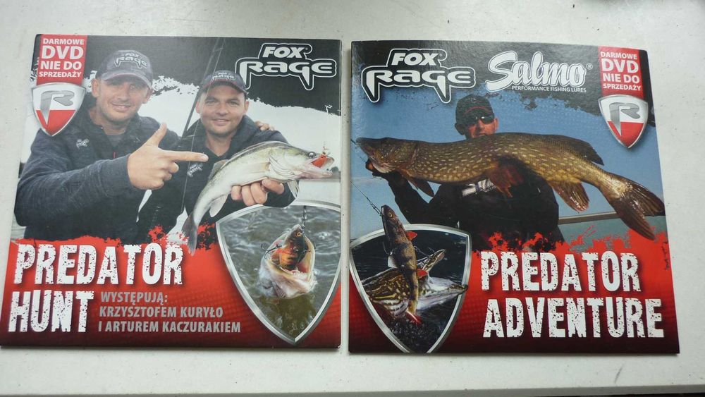 Fox Rage- DVD o wędkowaniu 2 szt