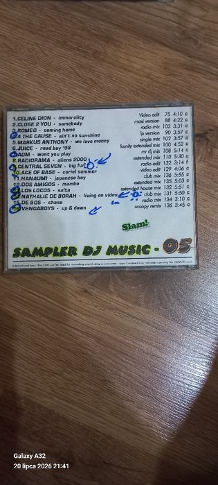 Płyta CD przeboje nr 5