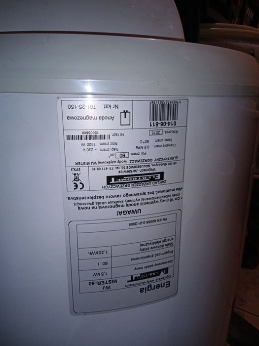 Bojler elektryczny 60 l