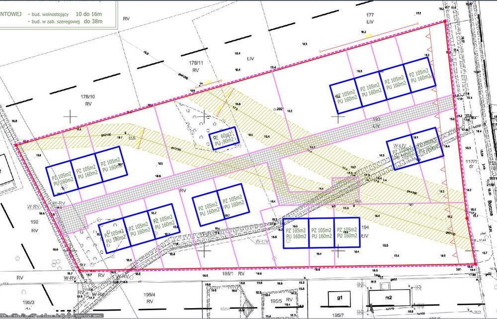 Działka inwestycyjna pod 11 domów nad Jeziorem Miedwie - Widok 5