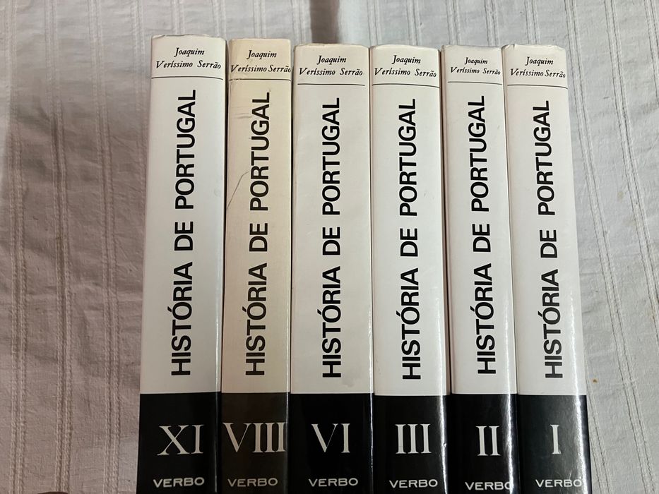 Livros da colecção História de Portugal (Joaquim Veríssimo Serrão)