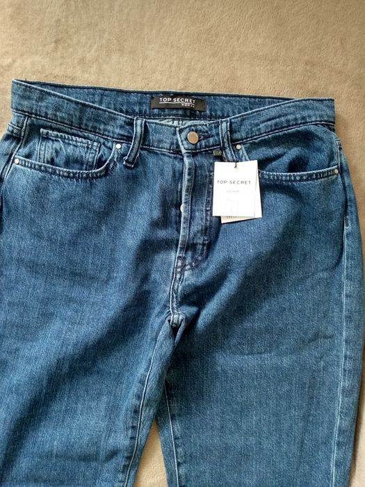 Spodnie jeansowe damskie firmy Top Secret rozmiar 38
