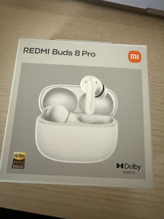 Redmi Buds 8 Pro novos com caixa — brancos
