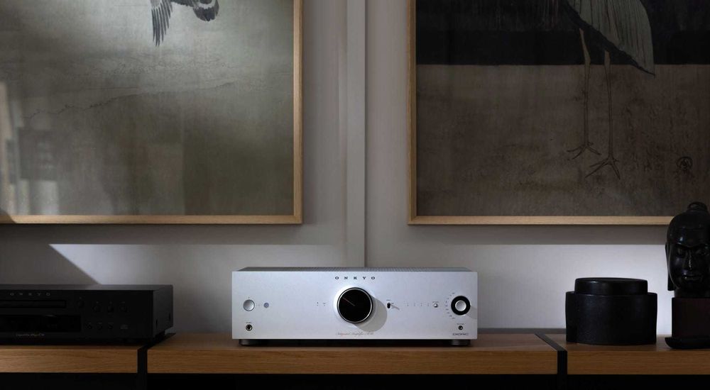 Onkyo ICON A-50 Srebrny 2x140W Wzmacniacz ze streamerem Nowość SKLEP