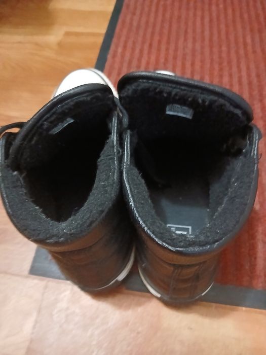 Кеды, ботинки чёрные