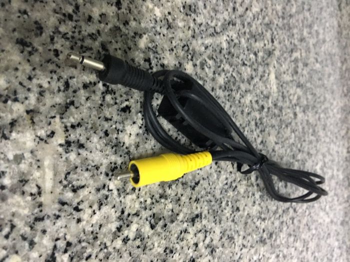 Cabo 3.5mm para 1 RCA - LBSC 3.5mm uma oitava de polegada
