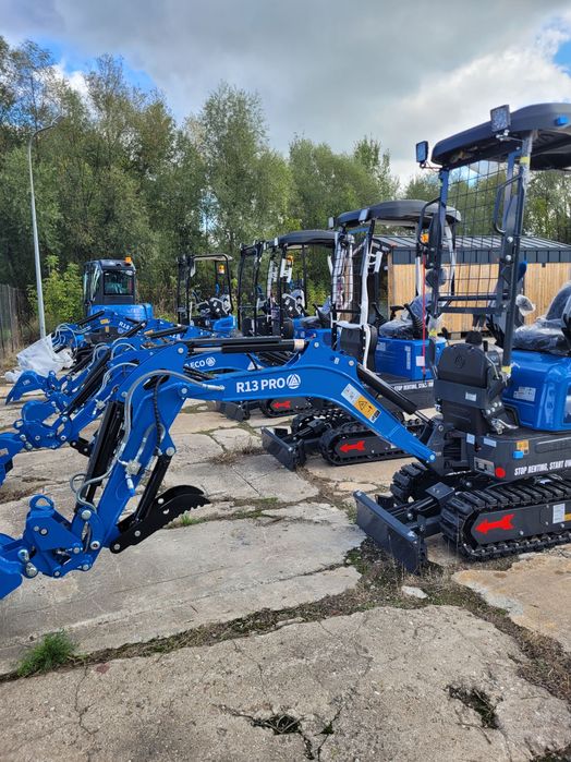 Minikoparka Rippa R10 -6ECO NOWA z gwarancją