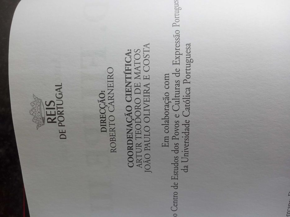 6 Livros Novos, de 6 Reis de Portugal.