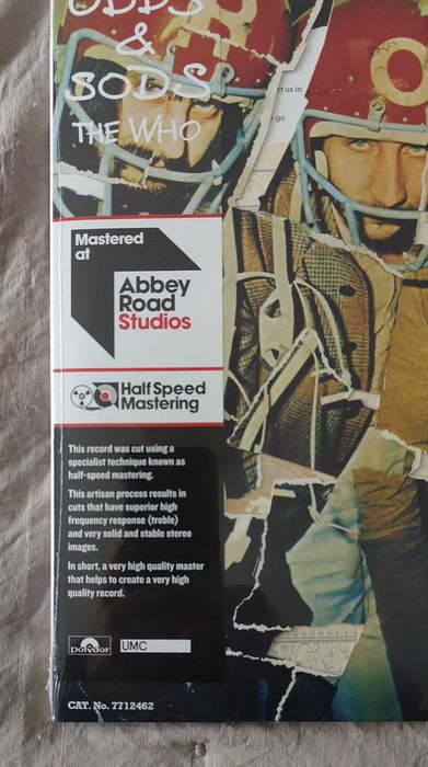 The Who - "Odds & Sods" 2Lp RSD 2020 (Half Speed Mastering)64553113567361122