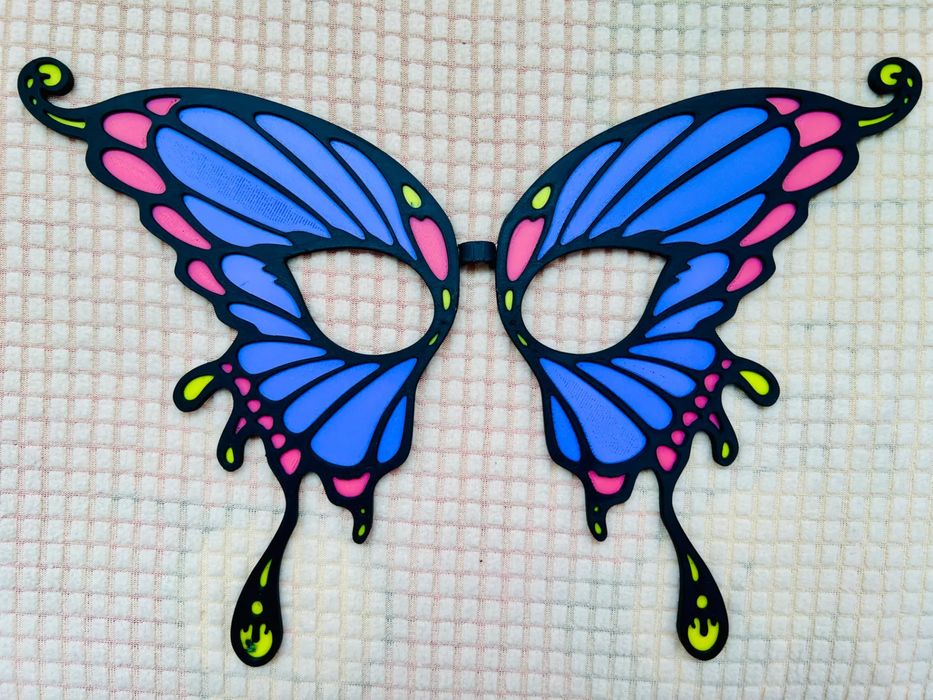 Máscara Borboleta Para Animais