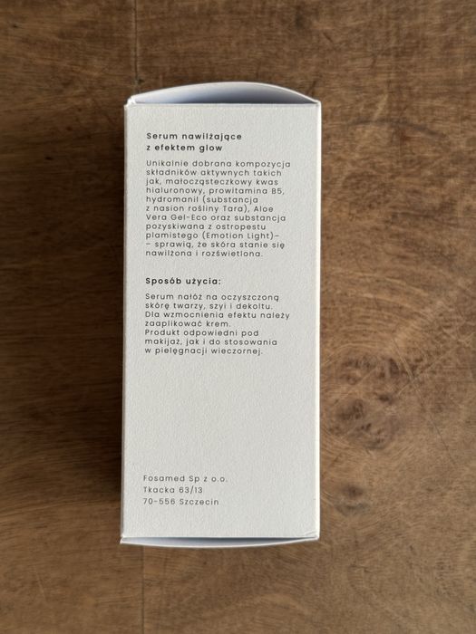 Serum nawilżające z efektem glow MONA Lab® No 01 30 ml