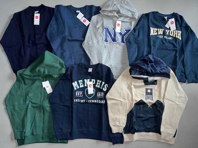 MEGA ZESTAW CIUSZKÓW dla chłopca r.146 , 28szt.