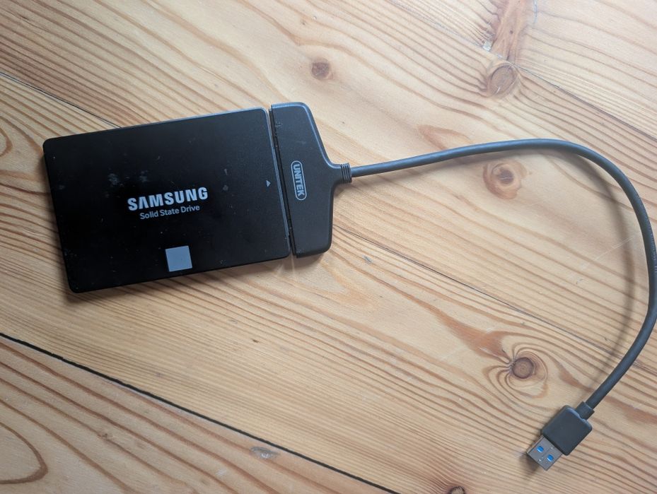 Dysk Samsung EVO 512GB SSD + Adapter Unitek