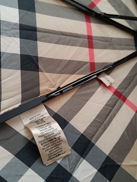 Burberry składana parasolka w kratę Burberry