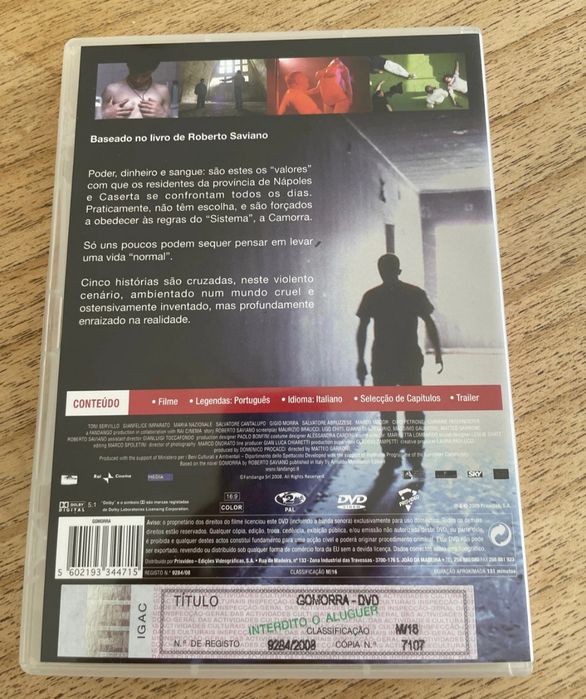 DVD Gomorra.   .