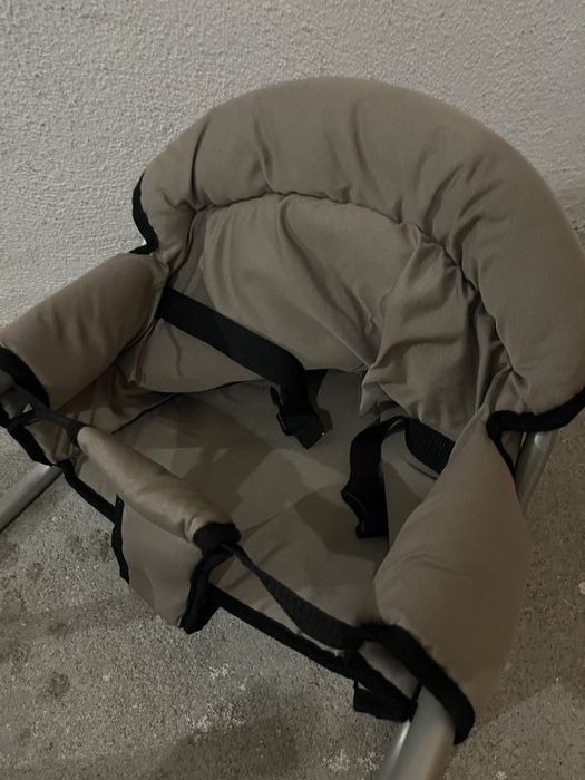 Cadeira refeição bebé com saco viagem nova