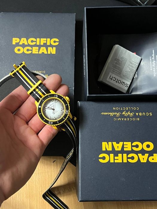 Blancpain x Swatch pacific ocean
