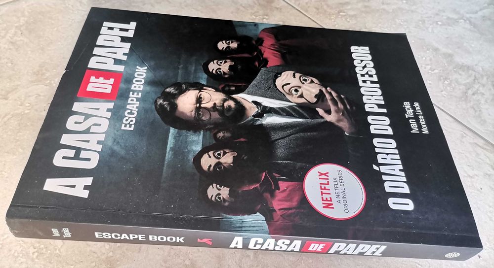 Portes Grátis - A Casa de Papel - Escape Book