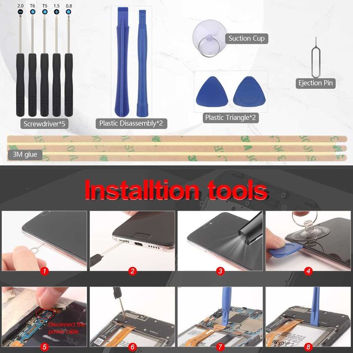 Wyświetlacz LCD ekran szybka dotyk SAMSUNG GALAXY A10 SM-A105 z ramką