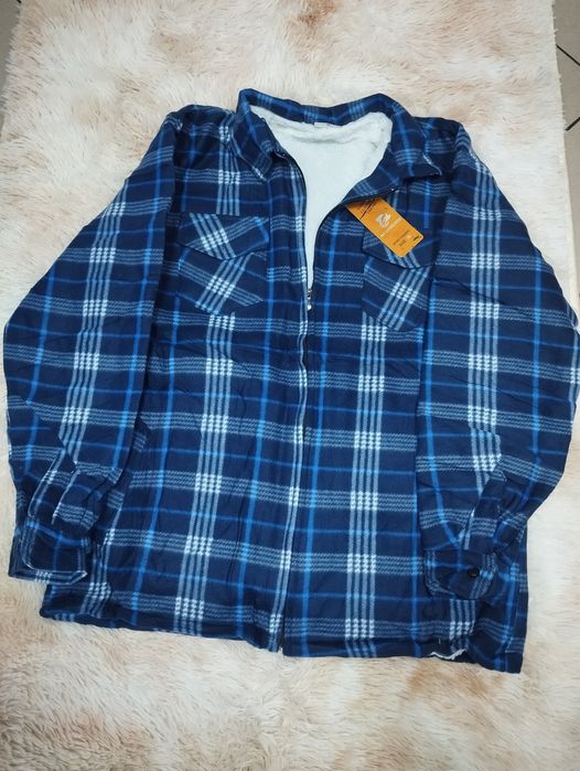 Сорочка.рубашка.тепла на хутрі.байка.48.50.52.54.56.58.