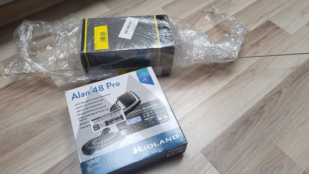 Radio CB Alan 48 Pro + antena