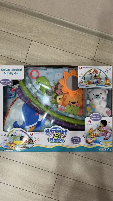 Розвиваючий килимок для немовлят Smart baby