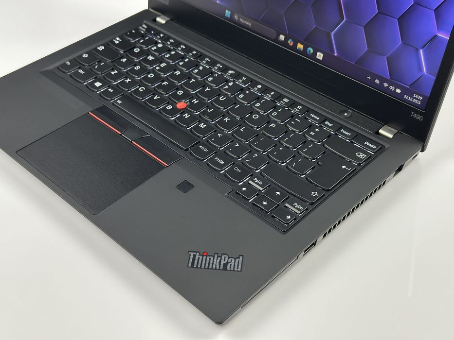 Laptop Lenovo ThinkPad T490 | i7-8665U / FHD DOTYKOWY / biznesowy / FV