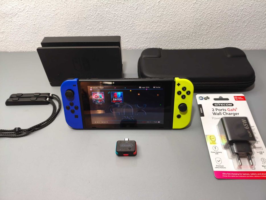 Nintendo Switch Desbloqueada com RCM