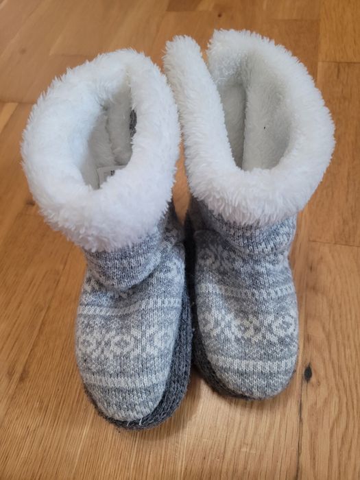 Komplet zimowych akcesoriów H&M stan jak nowe 74/80