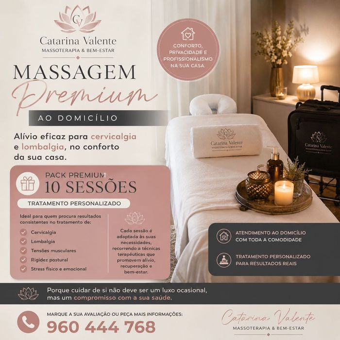 Massagem Premium* Certificada* Experiente