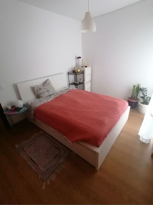 Cama/colchão Malm 140x200 gavetões
