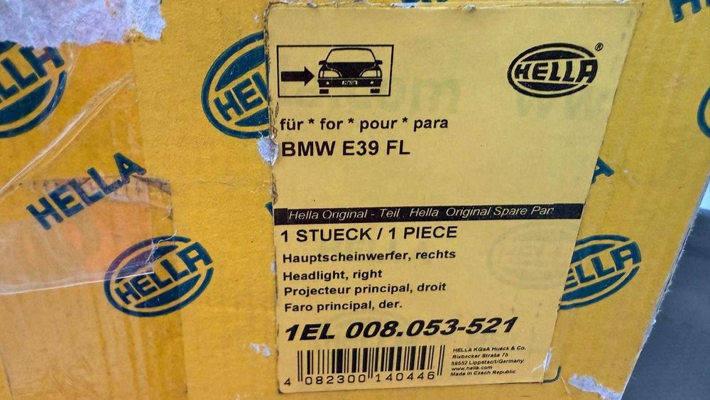 bmw e39 farol direito novo