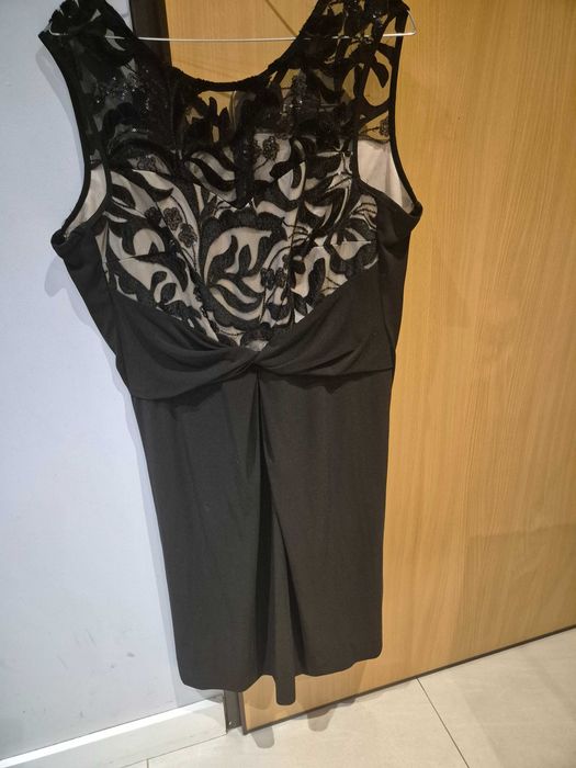 Czarna sukienka rozm 44-46