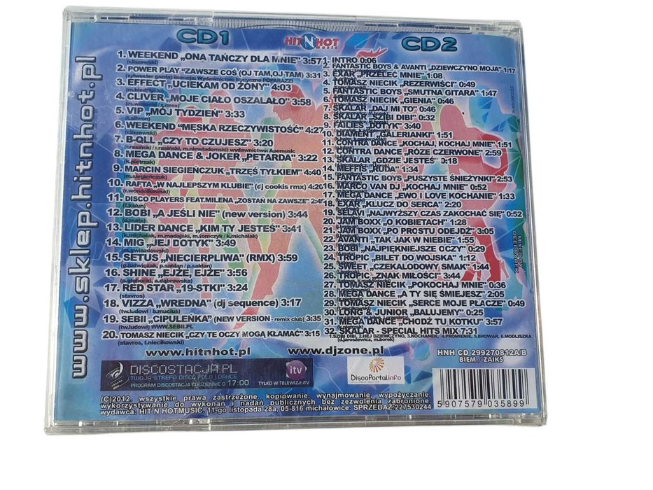 Stara płyta płyty CD Ona Tańczy Dla Mnie - Hit Za Hitem vol.4 2CD 2012