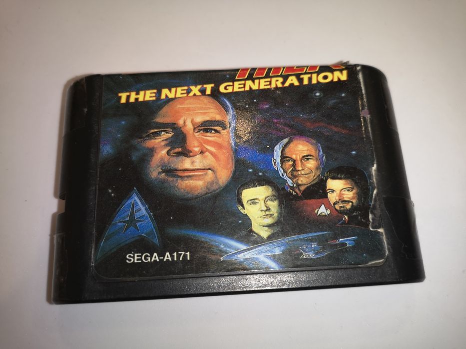 Star Trek BOOTLEG Sega Mega Drive gra ANG (Biały Kruk)