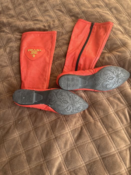 Сапоги легкие Prada