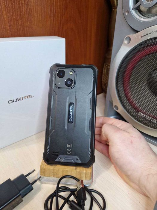 Захищений смартфон Oukitel WP32, 4Gb RAM 128GB ROM, 6300mah, IP69K