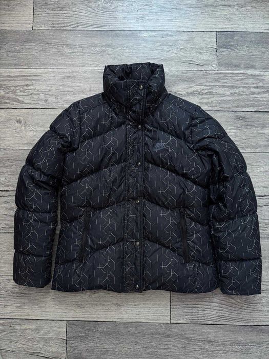 Kurtka damska puchowa ocieplana Nike streetwear czarna M