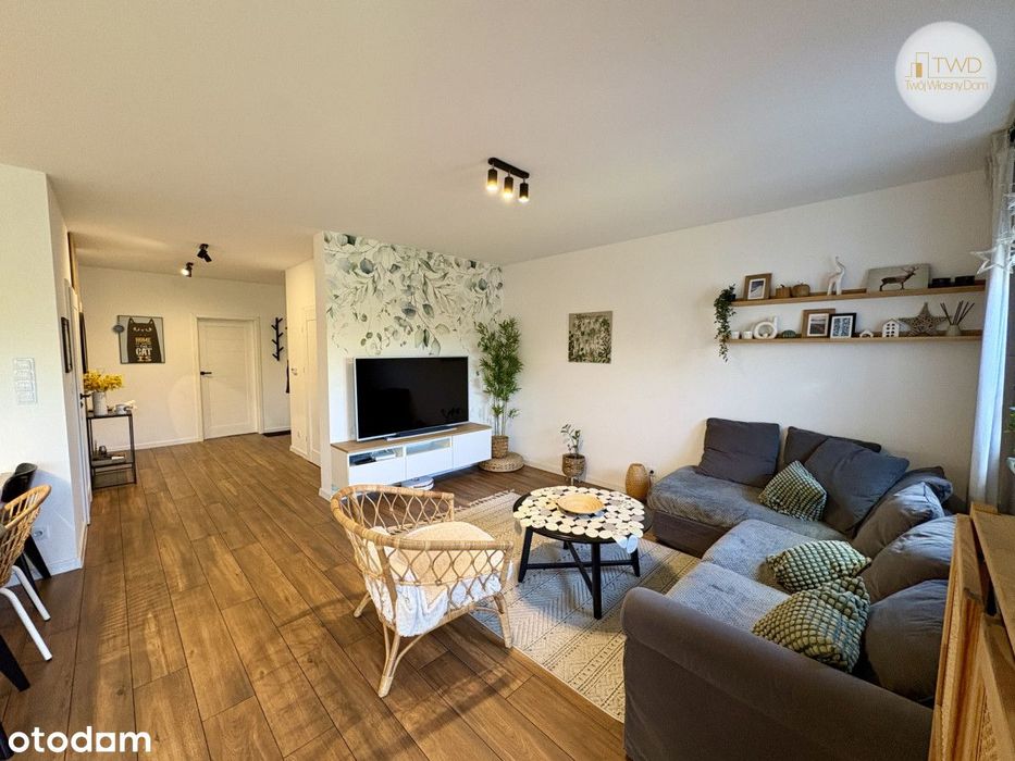 Będzin 72 m² z ogrodem, tarasem i jacuzzi 3 pokoje