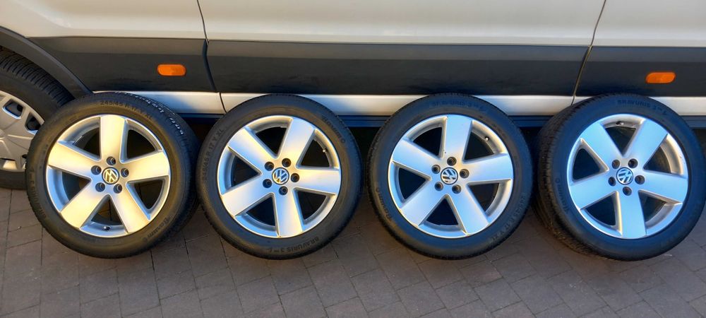 Felgi oryginał VW/SEAT/SKODA/Gr.VAG 7.5x17, 5x112, ET47, 57.1,bez opon
