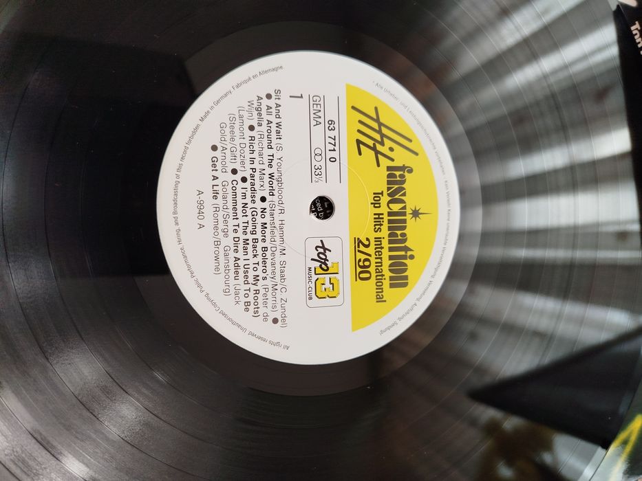 Płyta winylowa.top hits 2/90