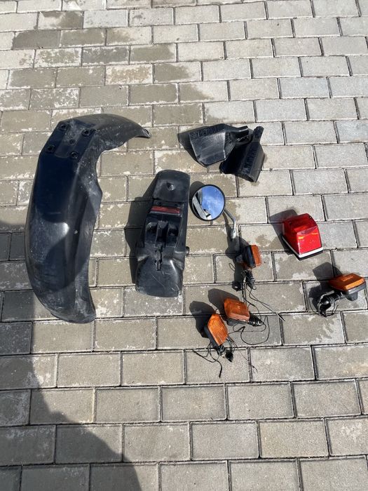 Algumas peças de DTR usadas