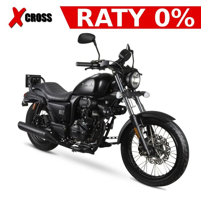 Junak M12 125 ABS Chopper na kat. B Motocykl Cruiser Raty Dostawa