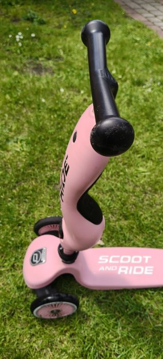 Scoot&Ride 2w1 różowa