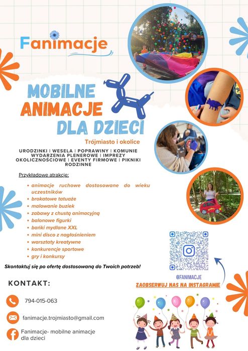 Animator urodzinki, wesele, poprawiny, pikniki, firmowe eventy